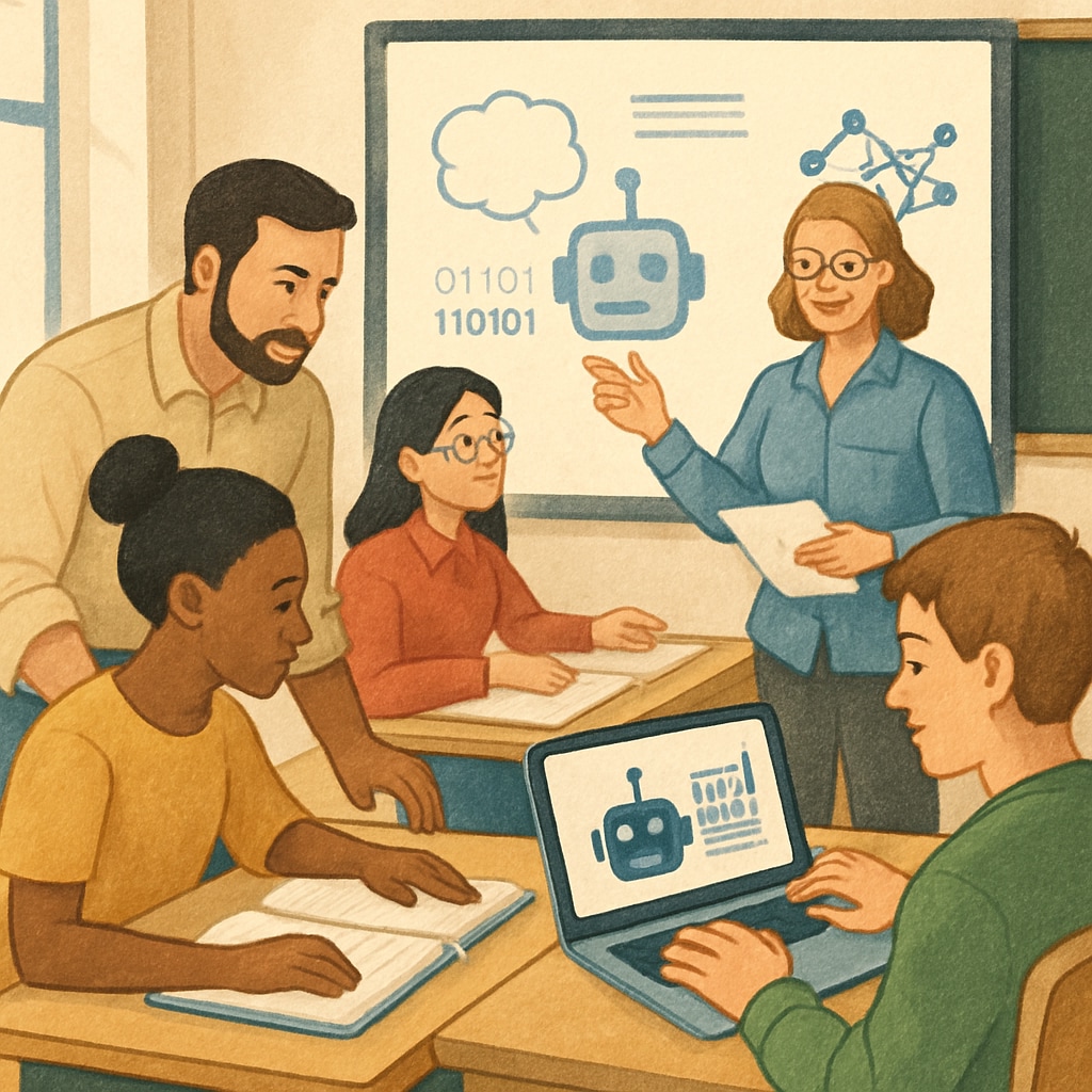 AI teaching tools enhancing collaboration and efficiency in classrooms.