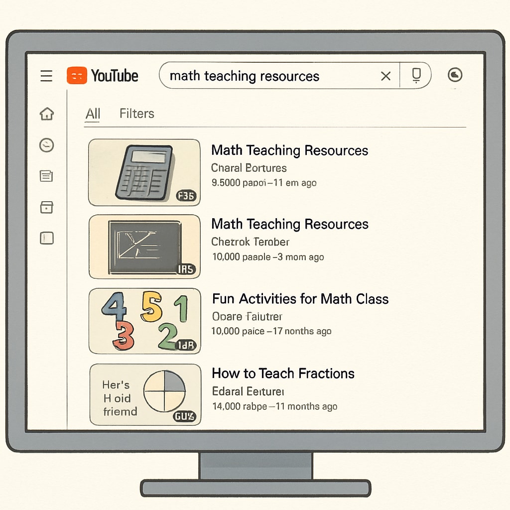YouTube interface displaying applied mathematics learning resources