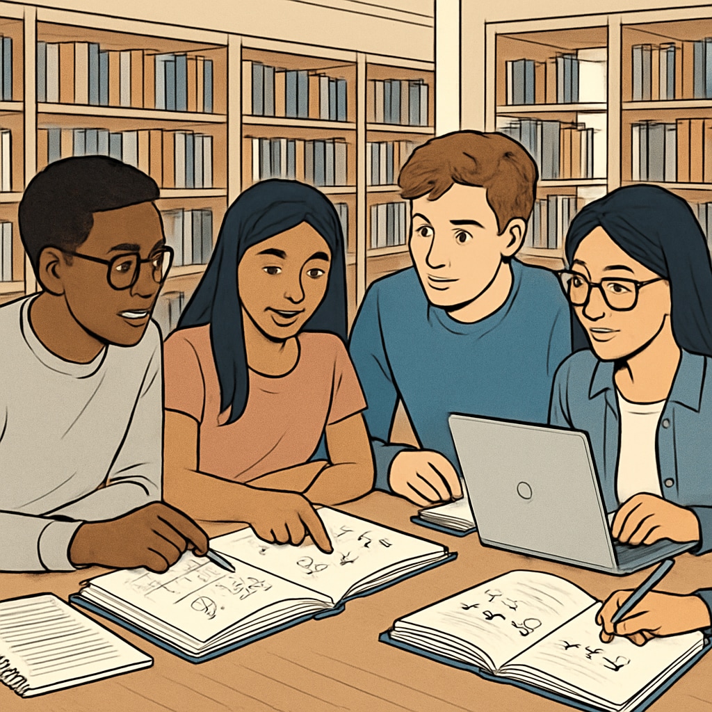Students preparing for math aptitude tests in campus recruitment using YouTube learning resources