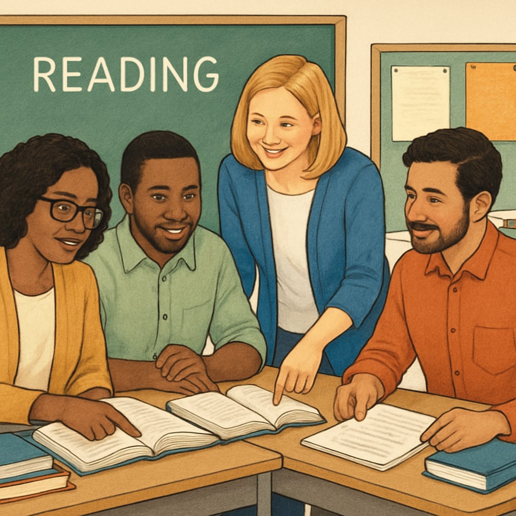 Teacher volunteers assessing text complexity for reading comprehension research