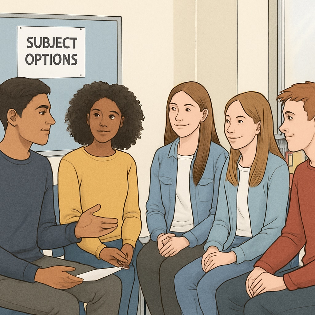Student choice in British A Level system