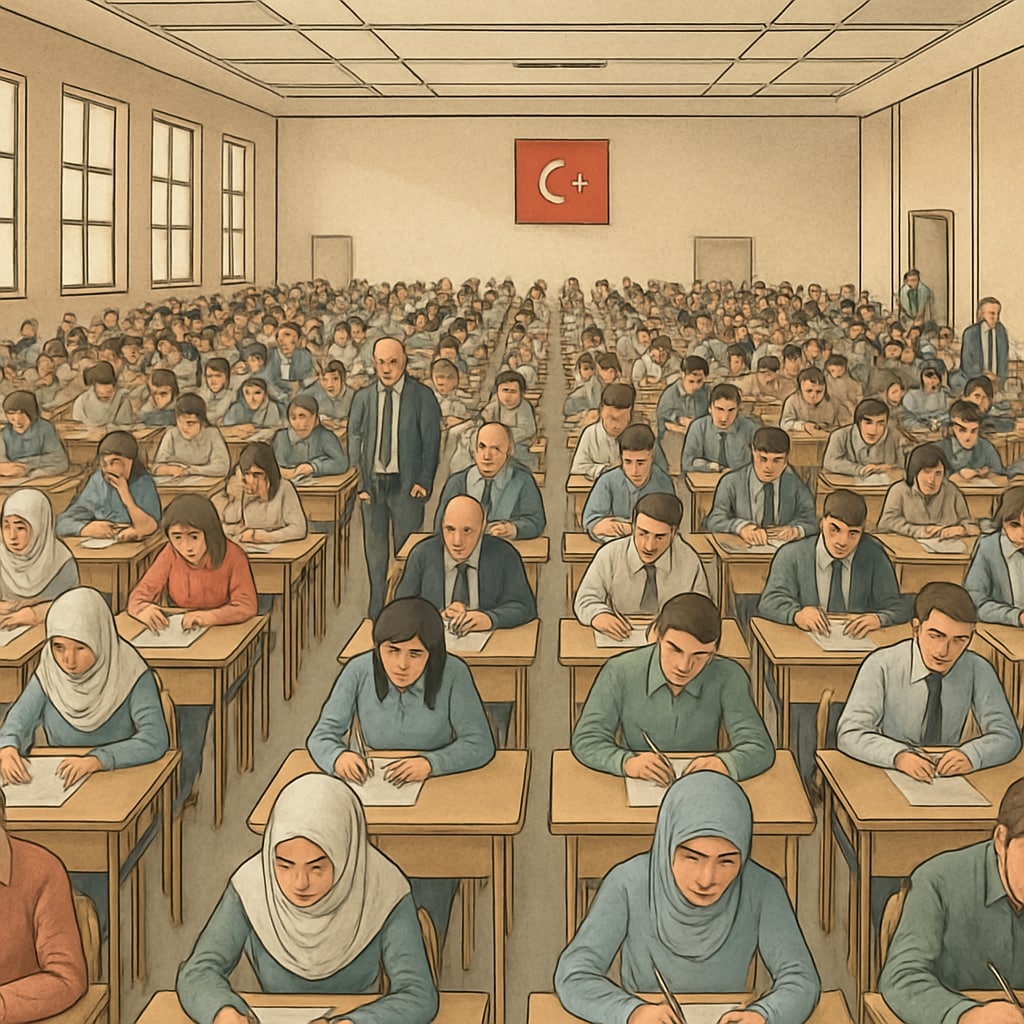 Pressure of standardized testing in Turkey's education system