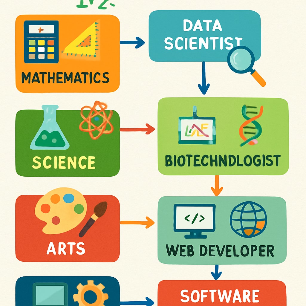 Educational pathways for IT career planning