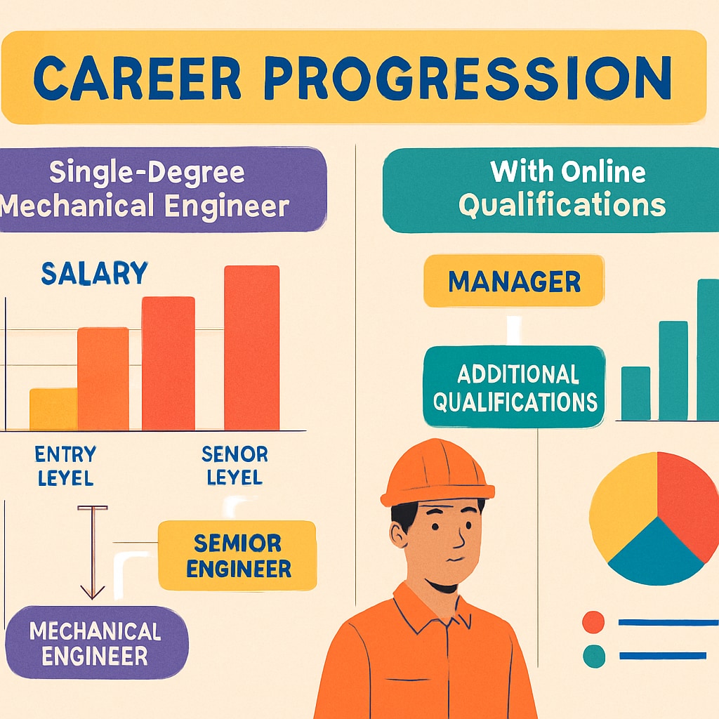 Career advantages of online degrees for mechanical engineers