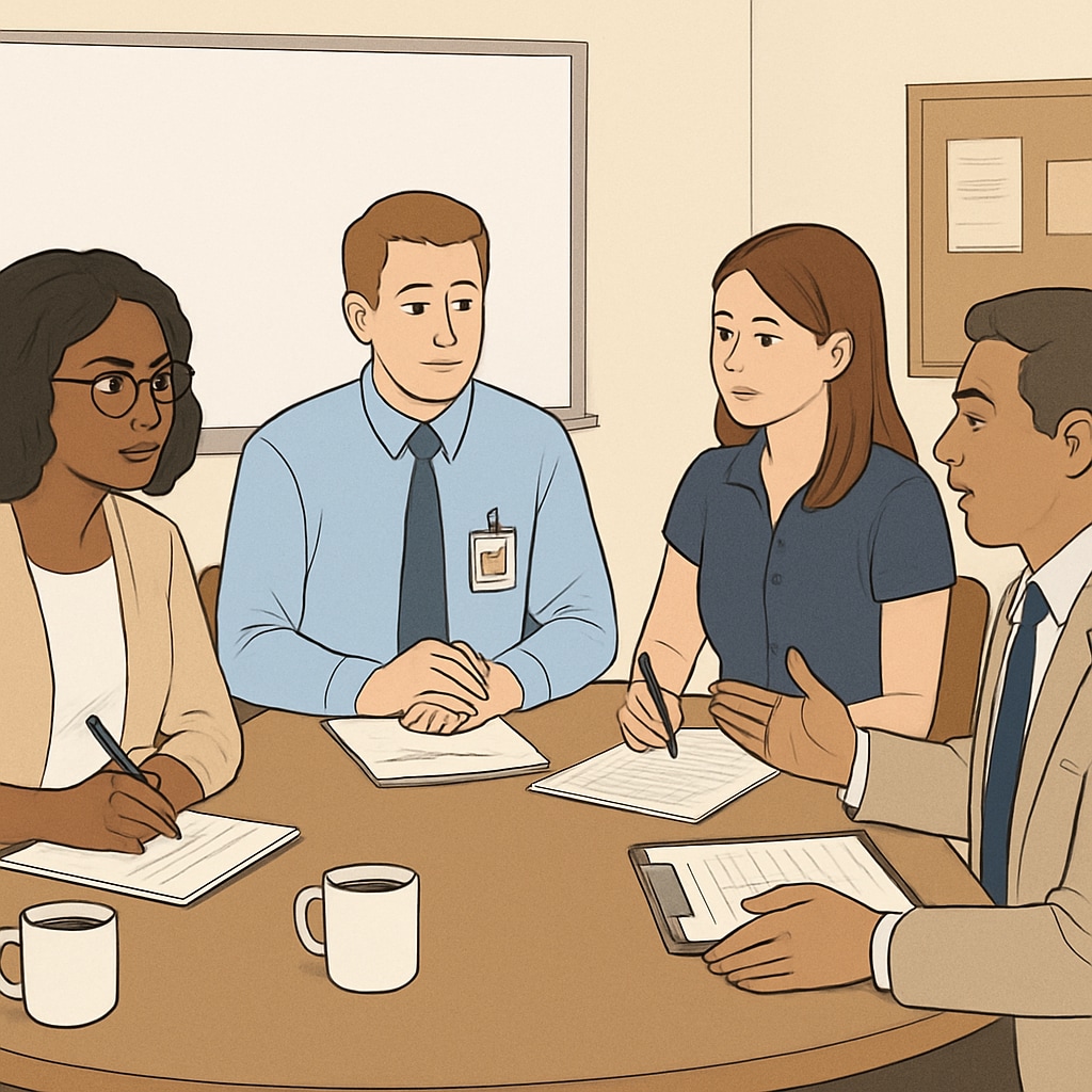 Teacher-administrator dialogue about coordinated absences