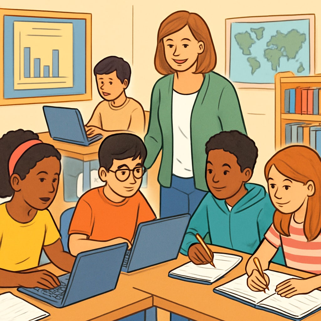 K12 students benefiting from higher education-inspired institutional traits