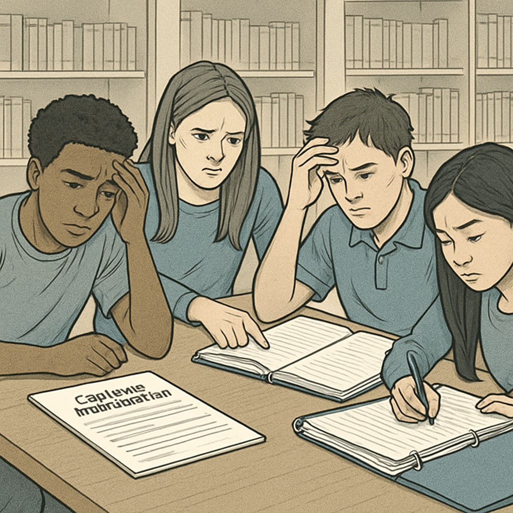 First-year students facing college application challenges