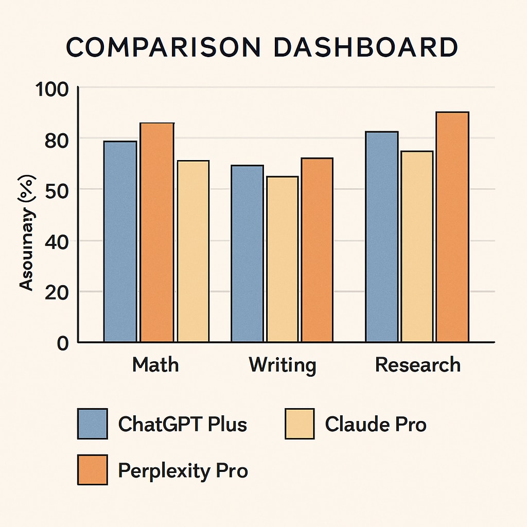AI academic tools performance comparison