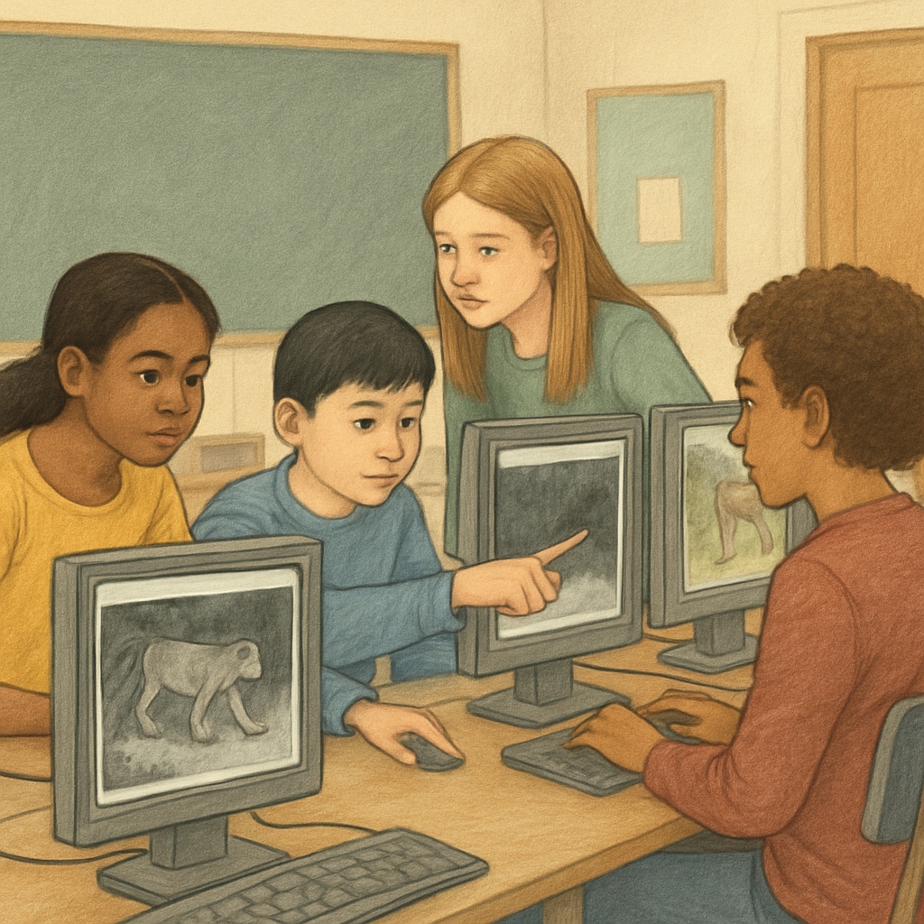K12 students participating in Zooniverse citizen science projects