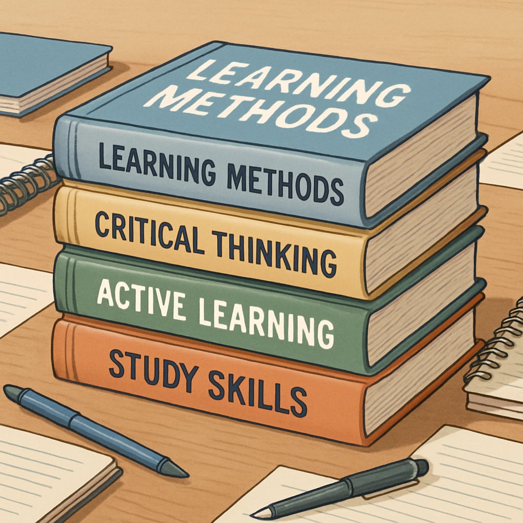 Learning methods and memory techniques books for teens