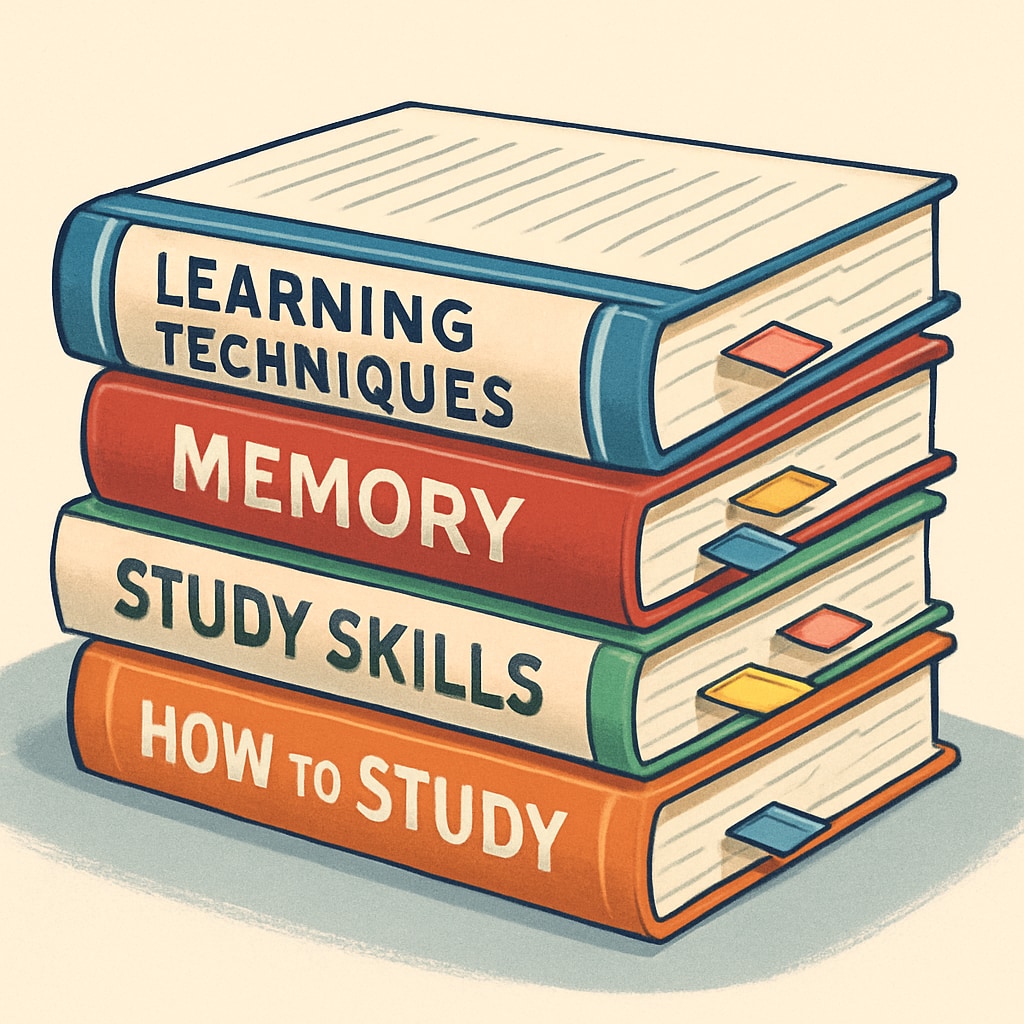 Books about learning methods and memory techniques