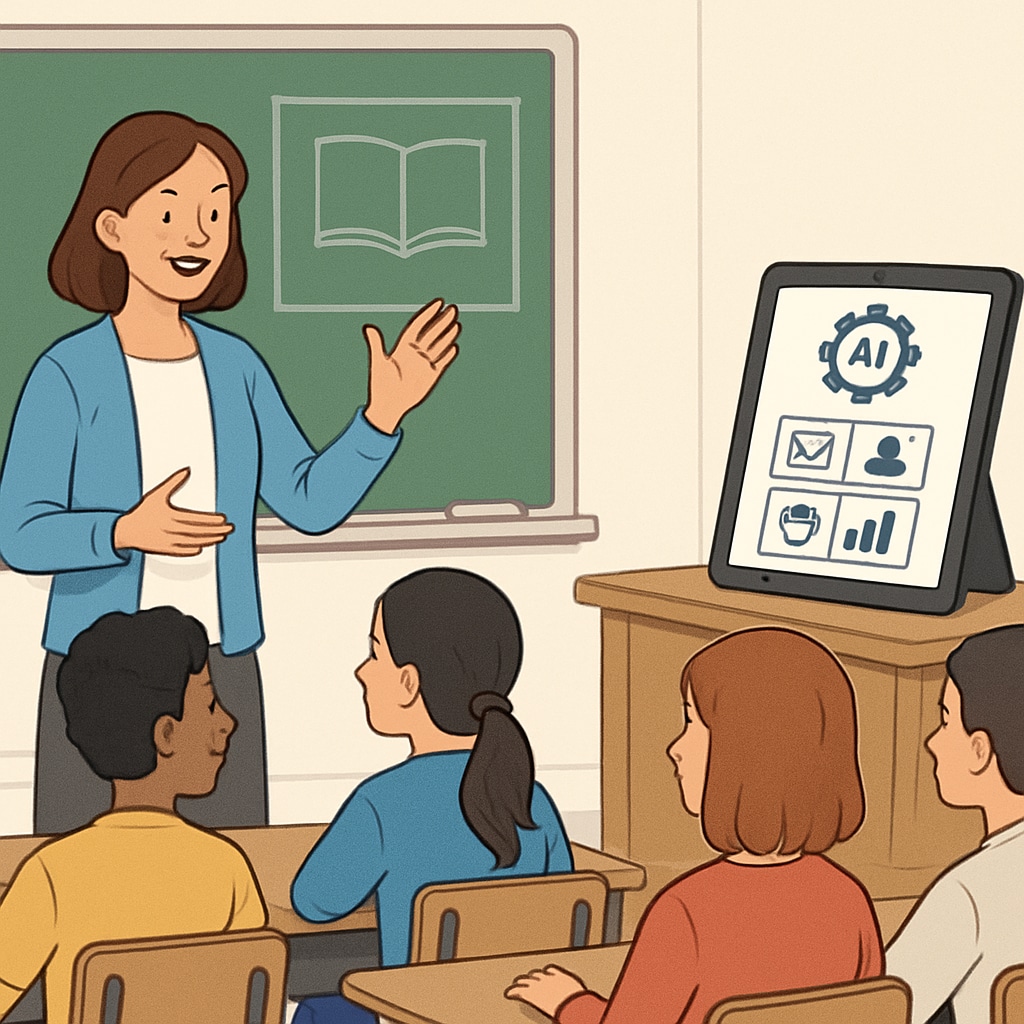 AI assisting with teacher workload to enable better student interaction