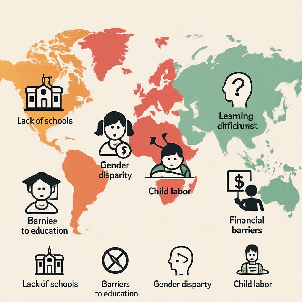 Global overview of children’s education needs in conflict zones