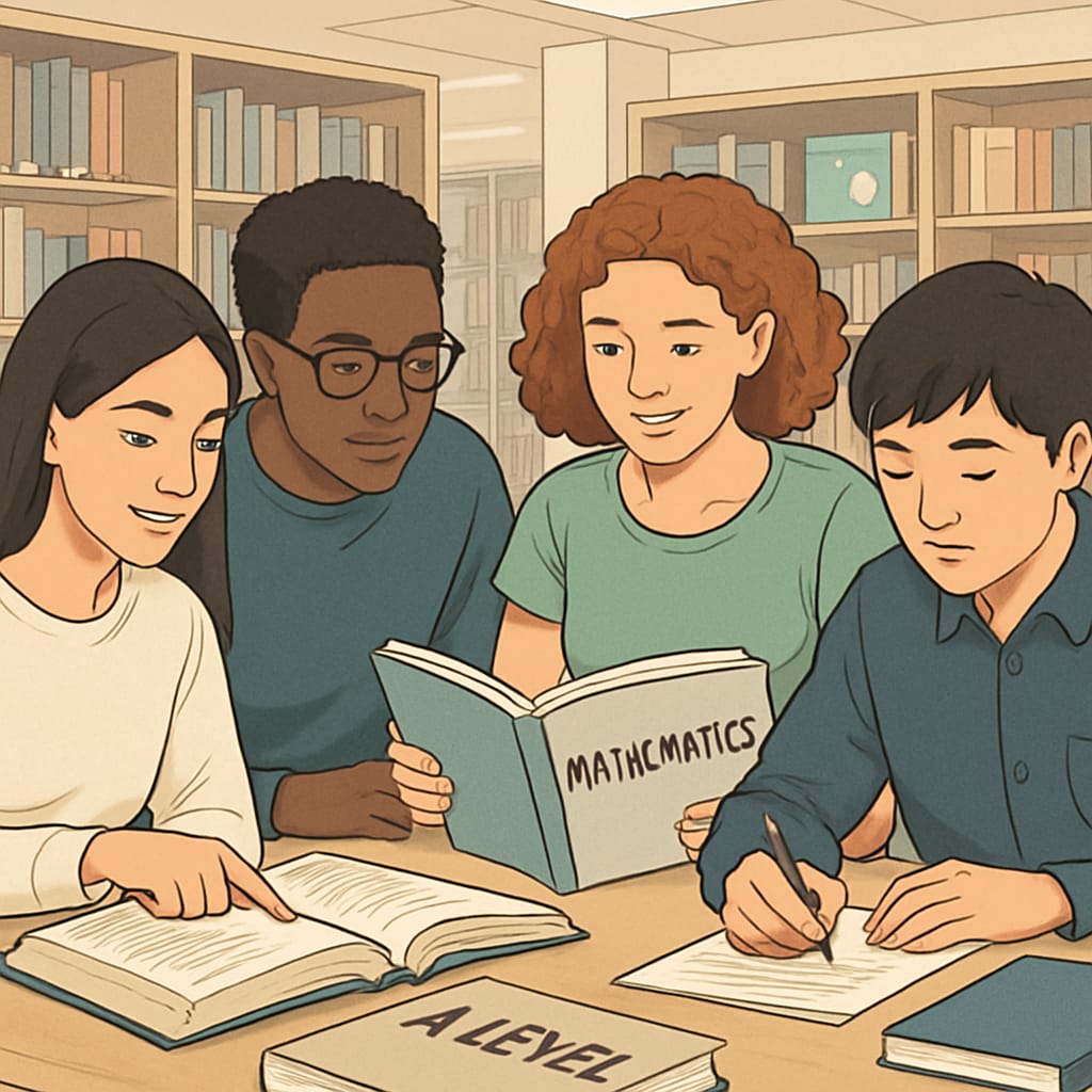 International students preparing A Levels for US university applications