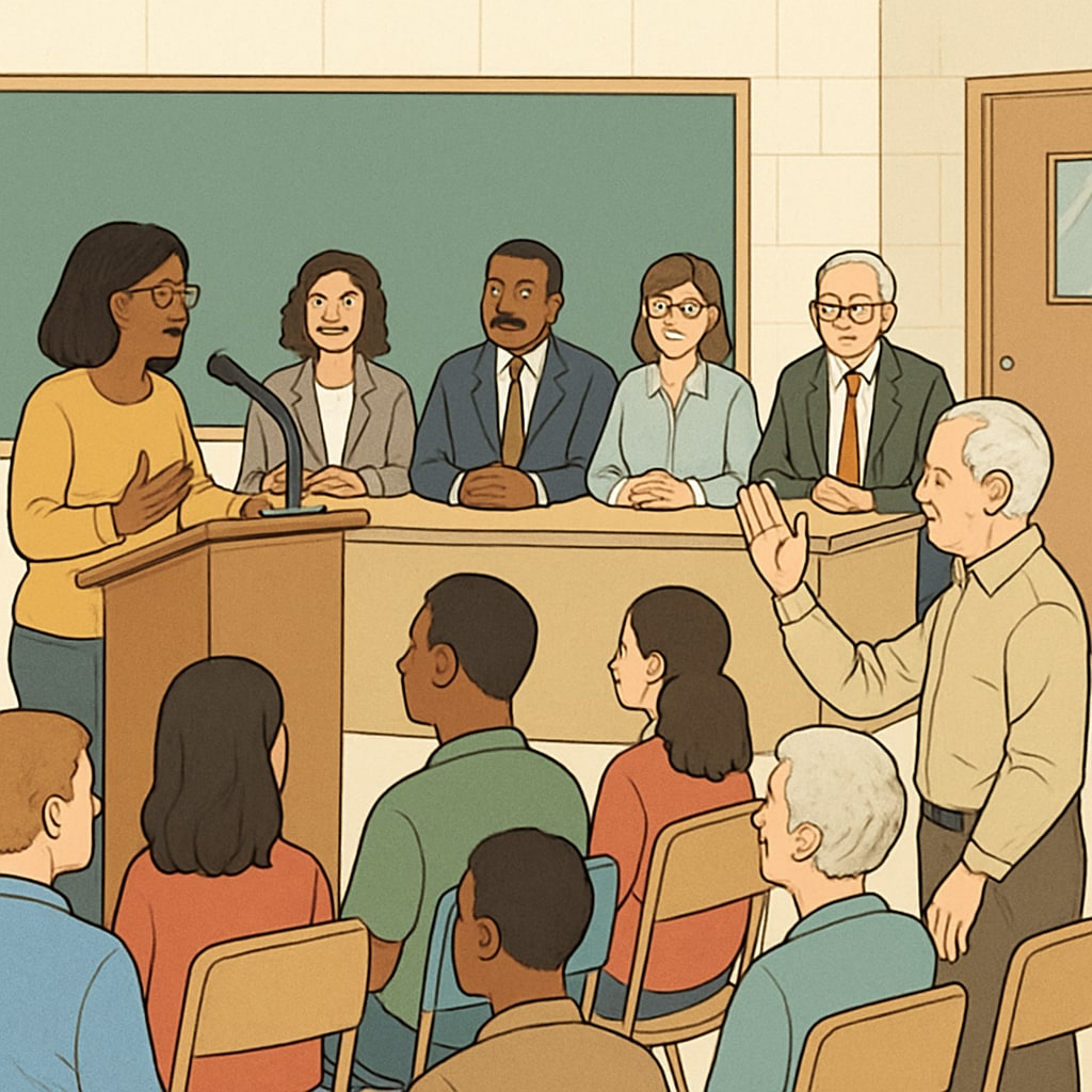 Community engagement in school board effectiveness and change processes