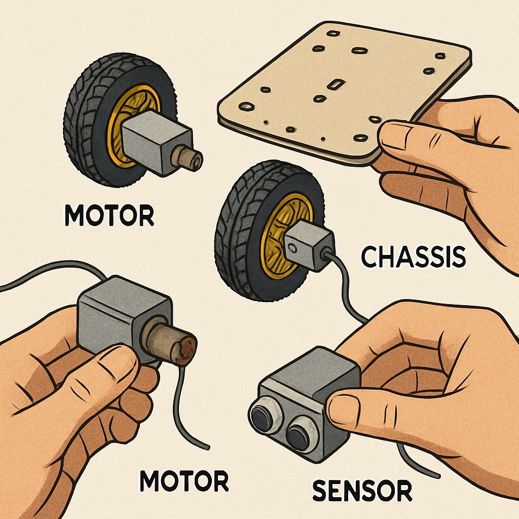 Hands-on robotics curriculum components for beginner education