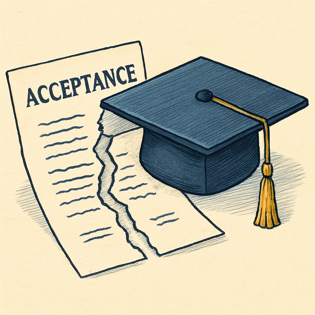 Long-term consequences of admission fraud