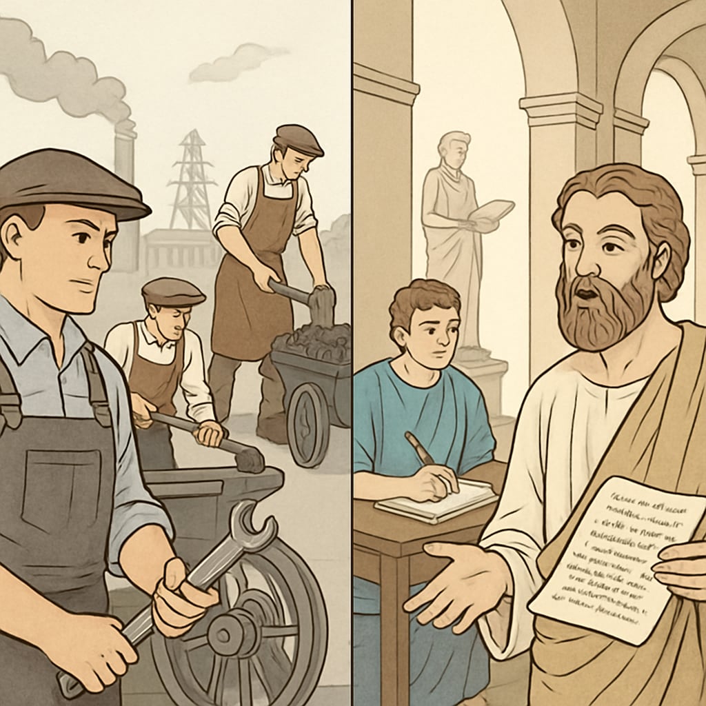 Industrialization's impact on education systems