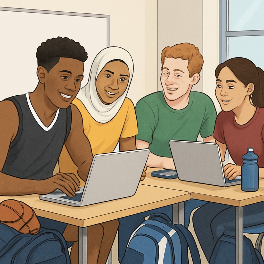 Student athletes balancing academic integrity and AI detection in their studies