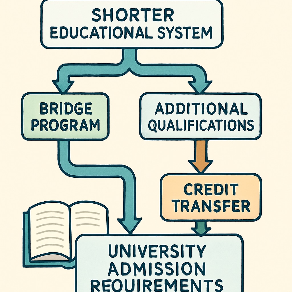 Study abroad admission pathways for different education systems