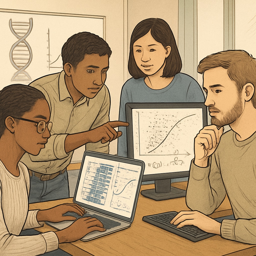 Math courses for biostatistics students working with data