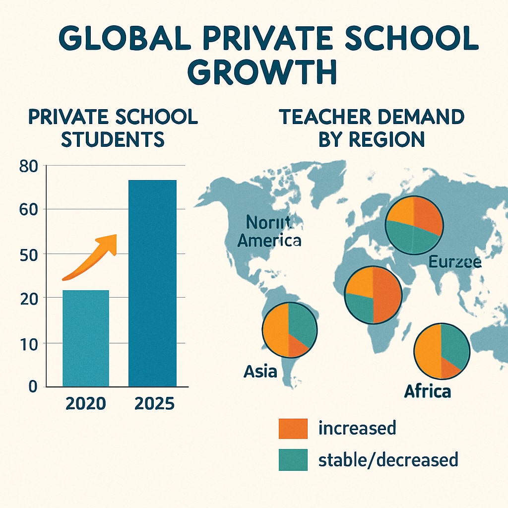 Data visualization for private school recruitment market analysis