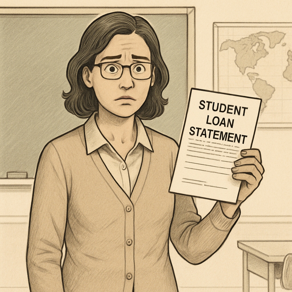 Student loans SAVE plan repayment surge impact on teachers