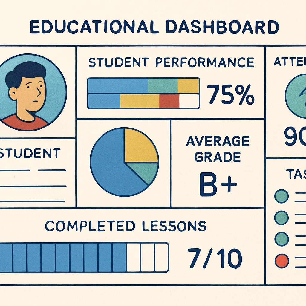 AI education tools showing student progress tracking