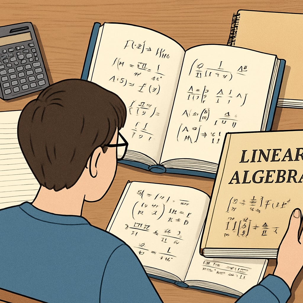Math course selection between calculus and linear algebra for biostatistics