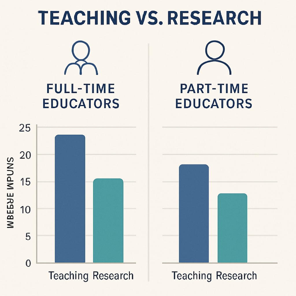 Workload disparity in academic publication requirements