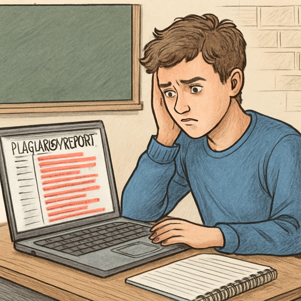 Student facing false plagiarism accusations from professor