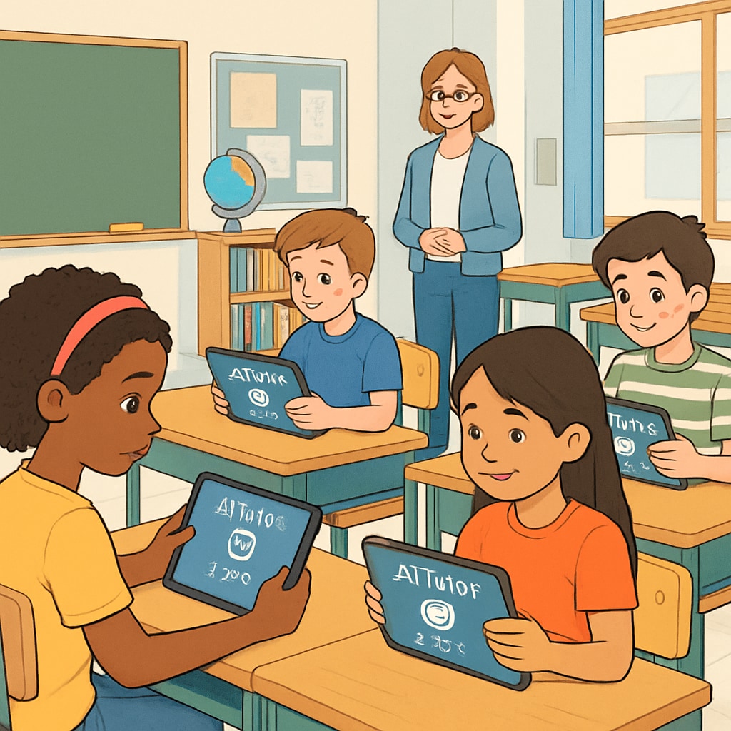 AI education tech companies products in school systems