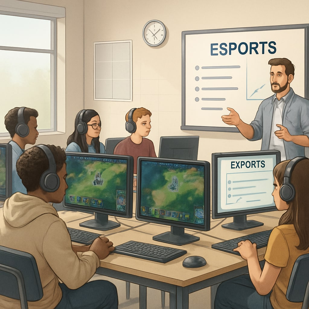 Esports education and gamified learning in classroom setting