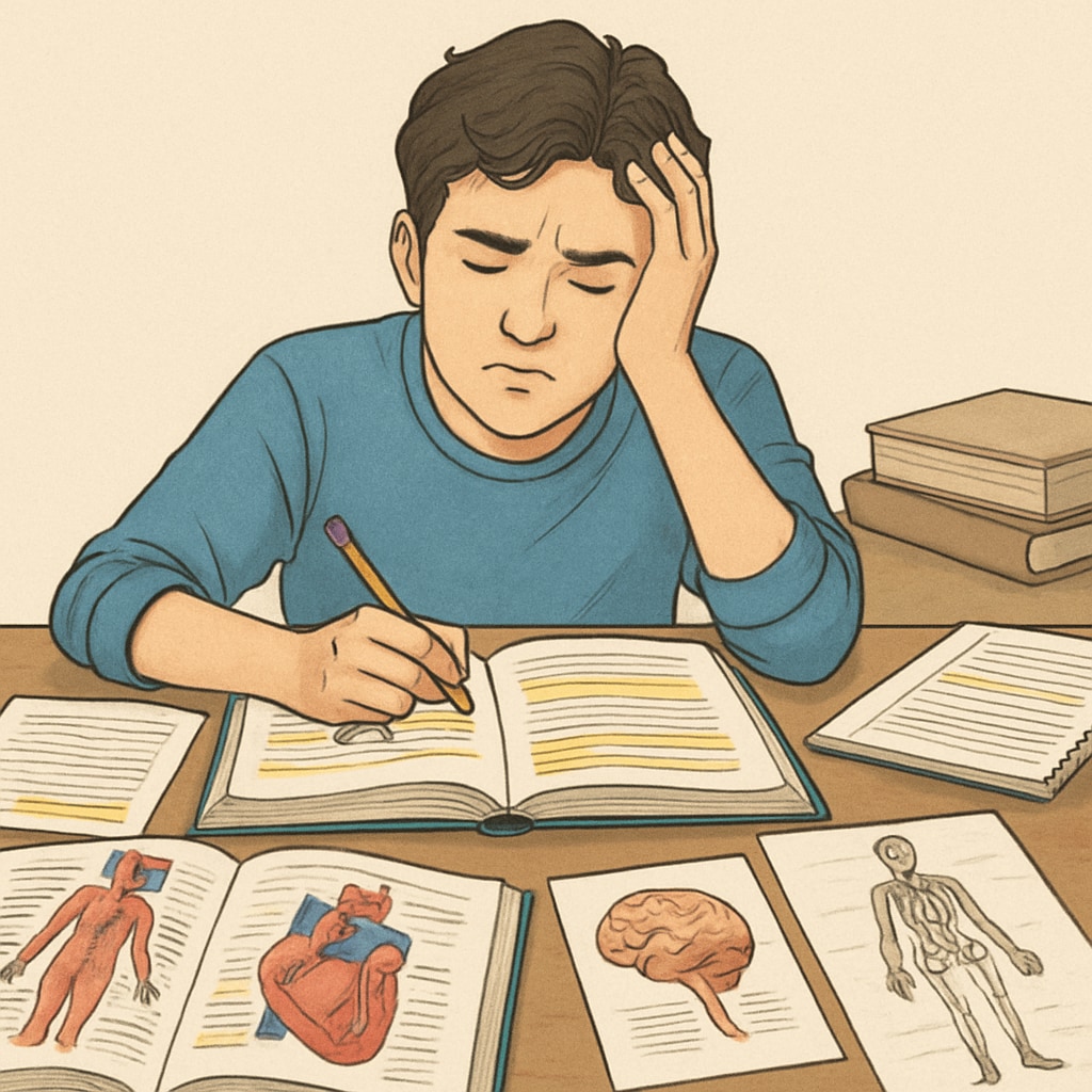 Student overcoming learning difficulties to pursue medical dreams