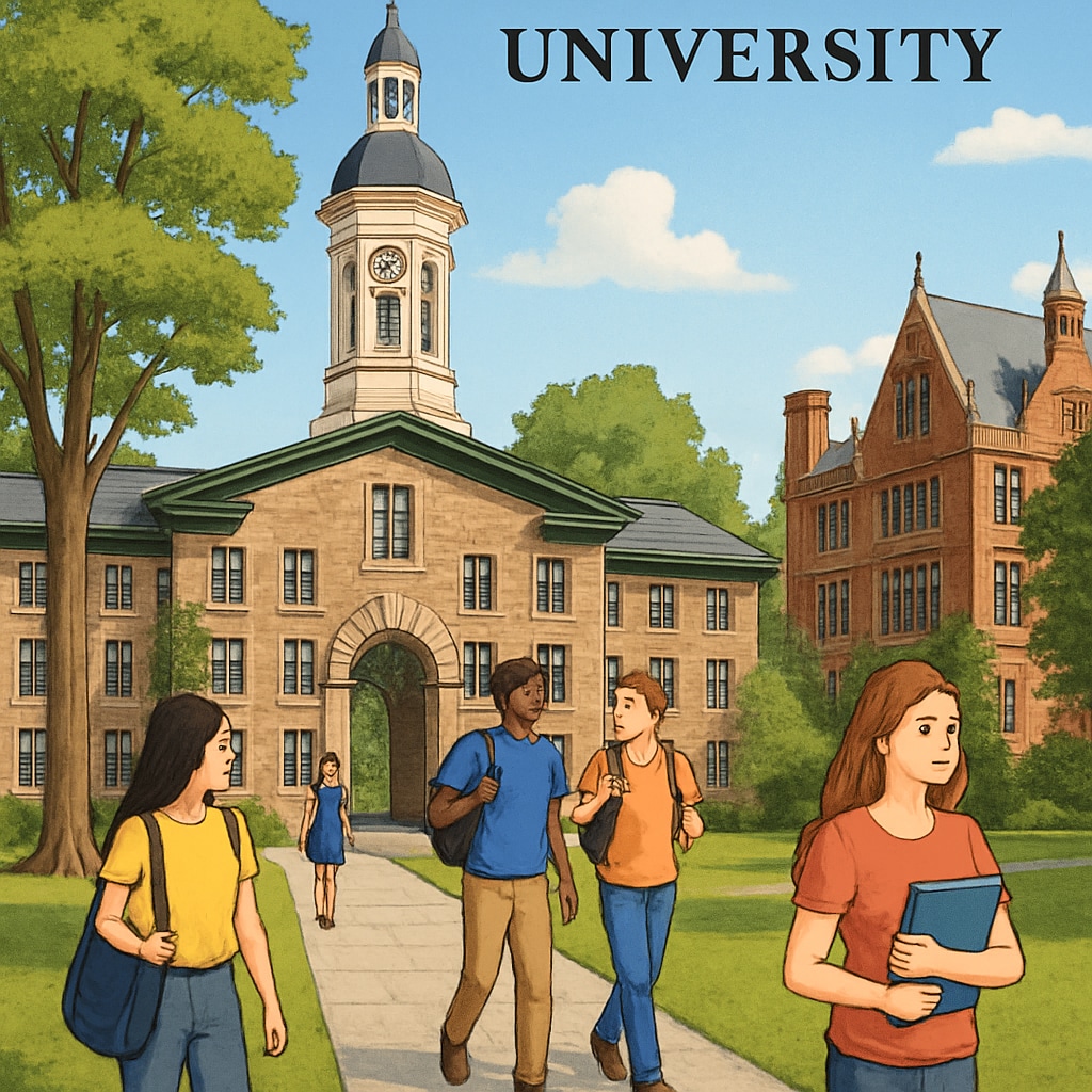 Princeton University campus illustrating Ivy League prestige
