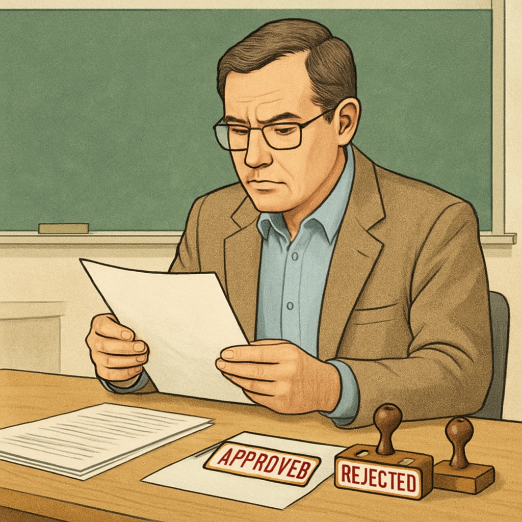 Teacher undergoing political orientation screening in Oklahoma