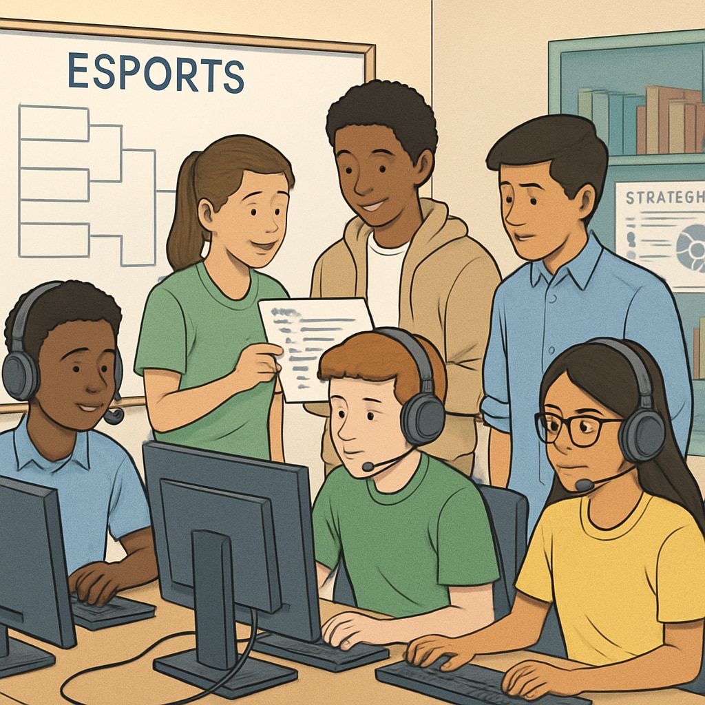 Esports education program in K12 classroom setting