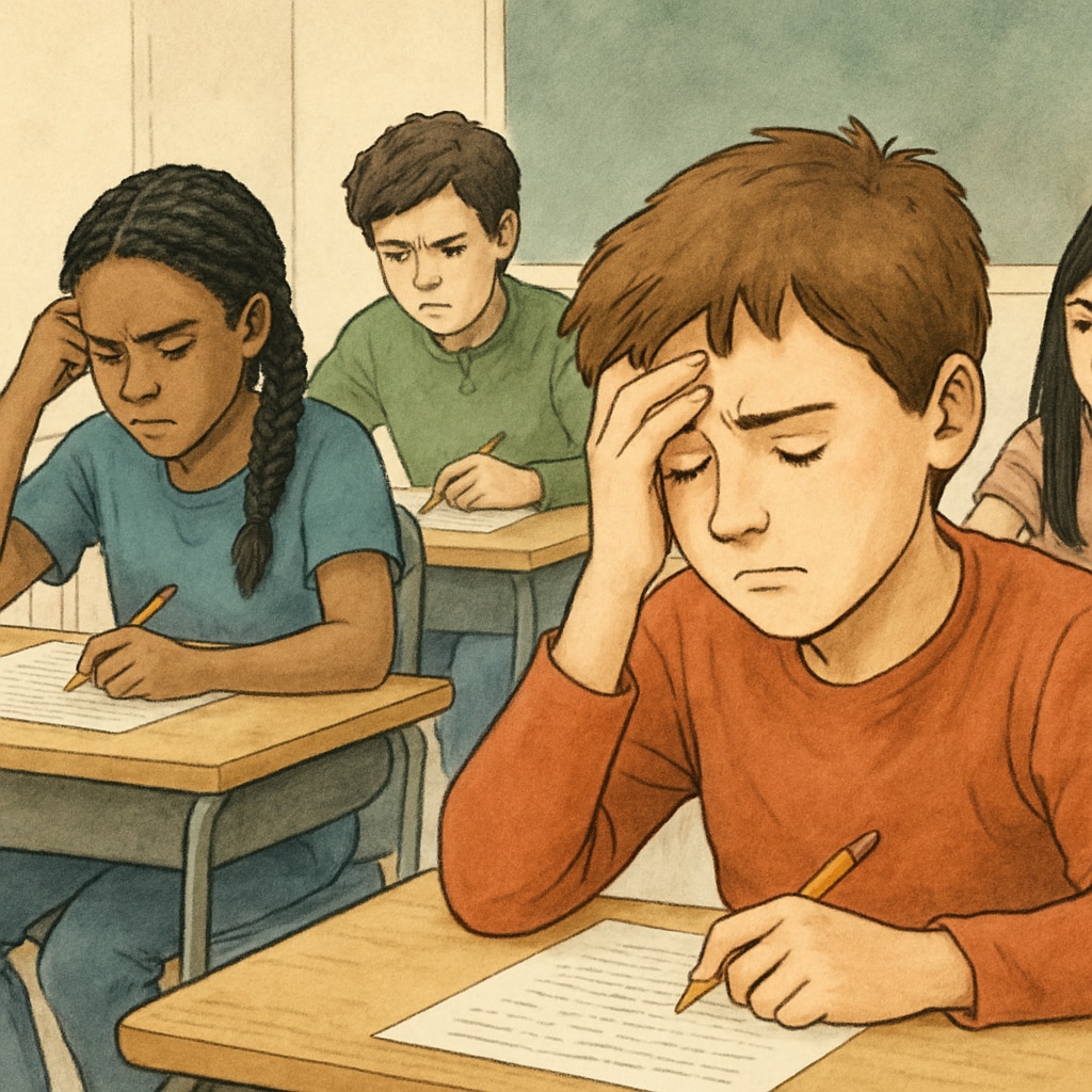 Negative effects of grading systems on student mental health