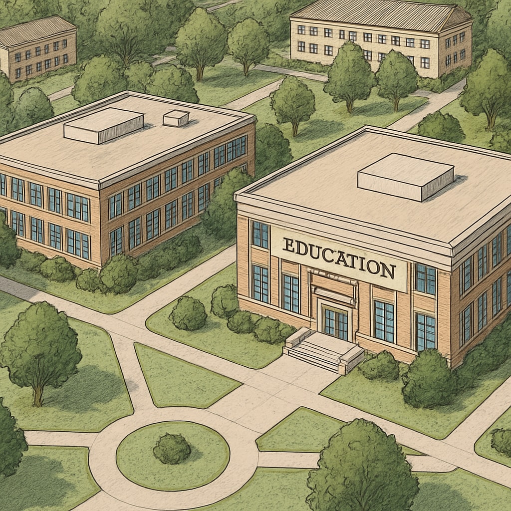 University facilities for education and engineering dual majors