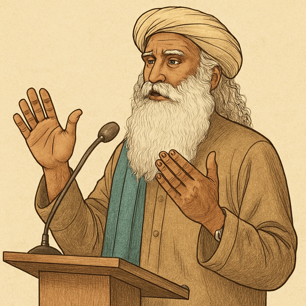 Sadhguru teaching leadership communication methods