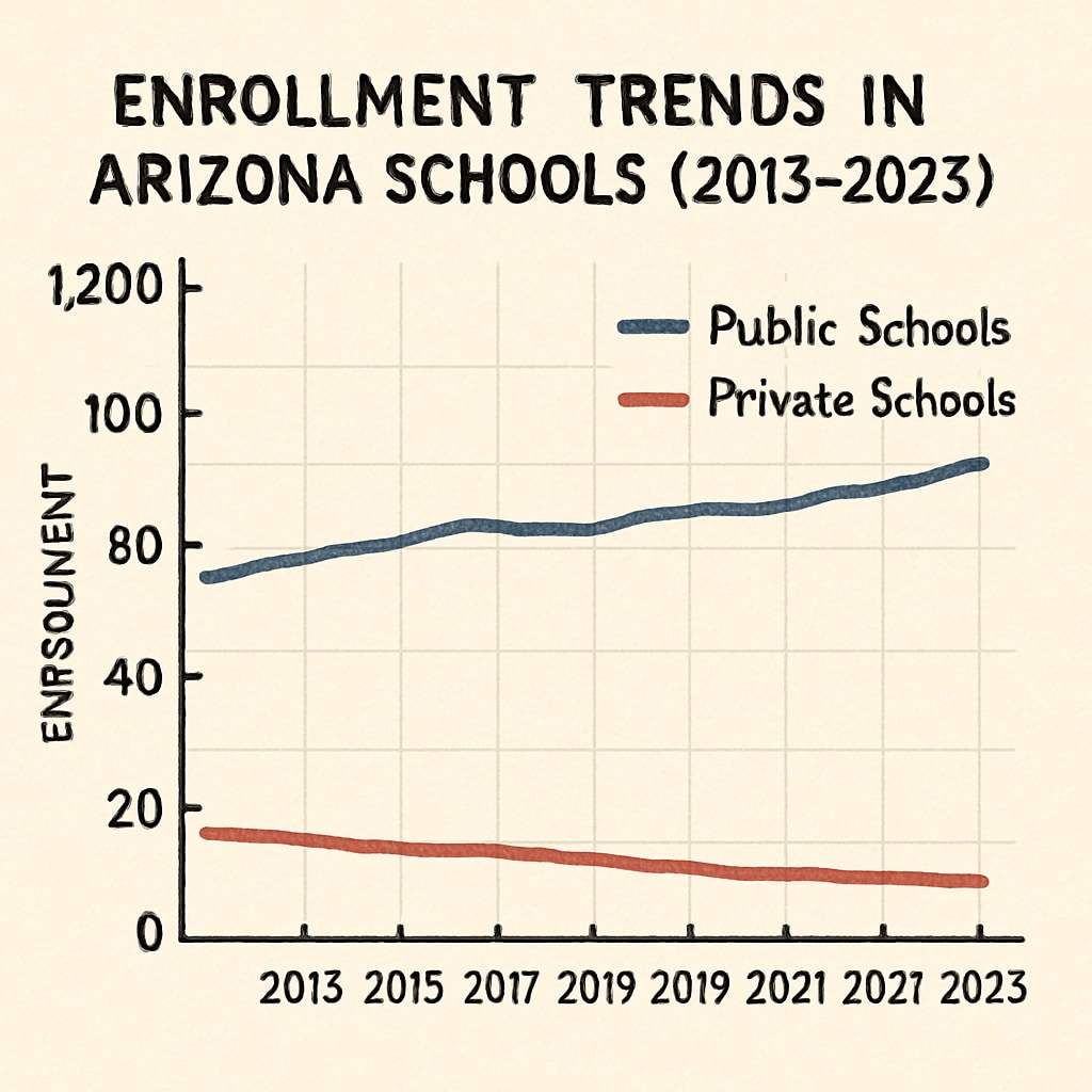 Education funding shifts reflected in Arizona enrollment data