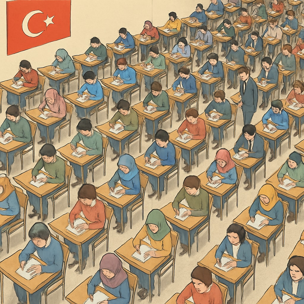 Pressure of standardized testing in Turkey's education system