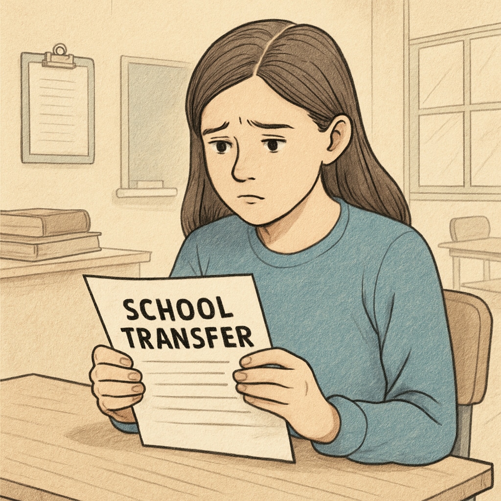 SEN student struggling with school transfer paperwork