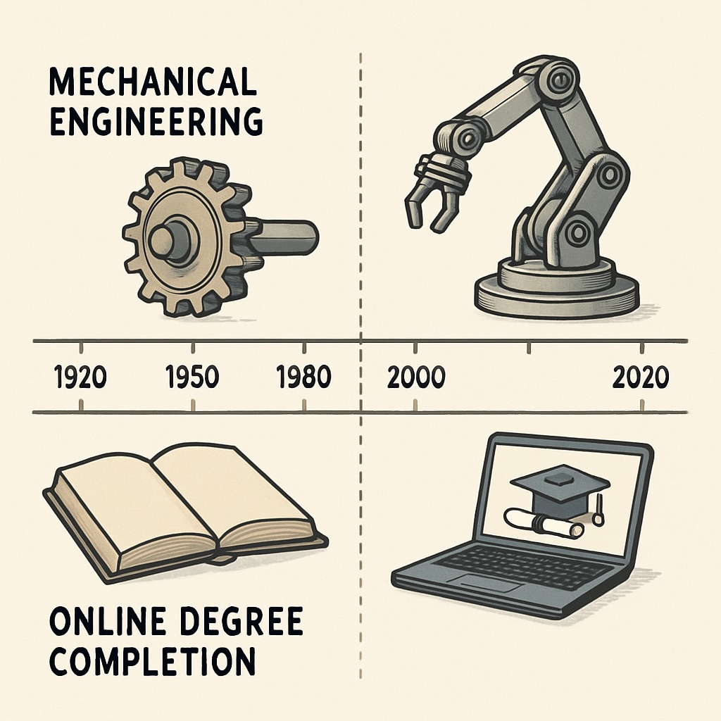 Time management infographic for engineering students pursuing online degrees