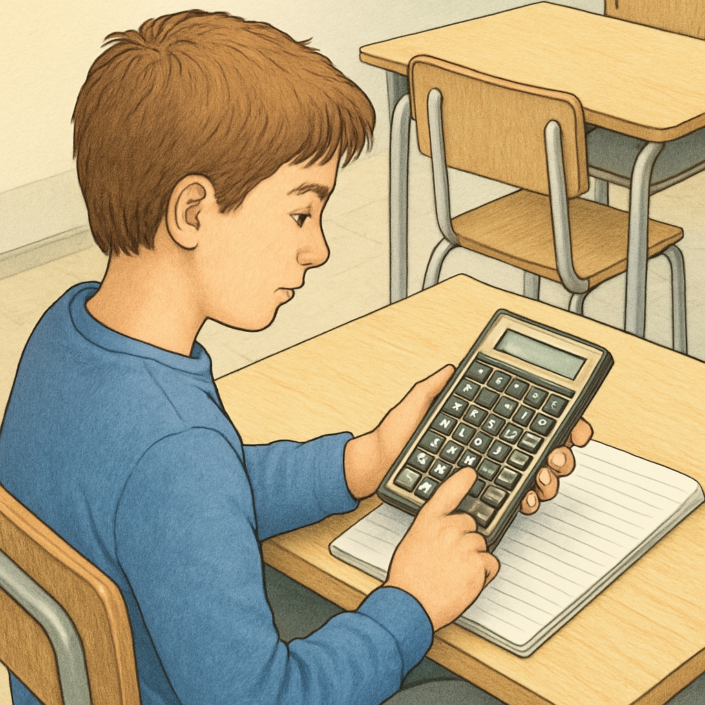 RPN calculator in K12 classroom setting