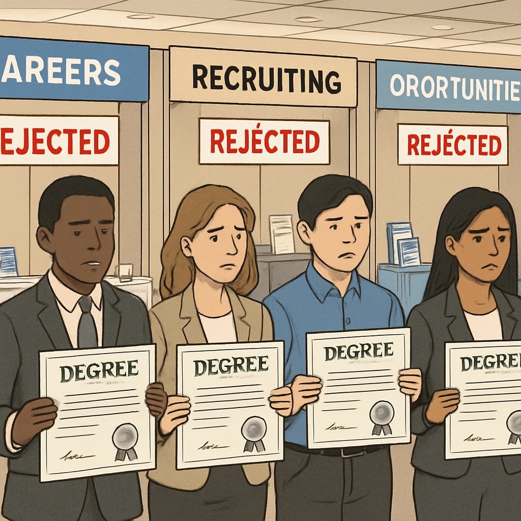 Overqualified job seekers facing employment barriers in Arizona