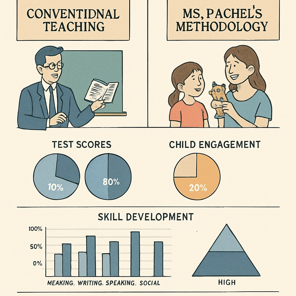Educational impact of Ms Rachel's humanitarian approach