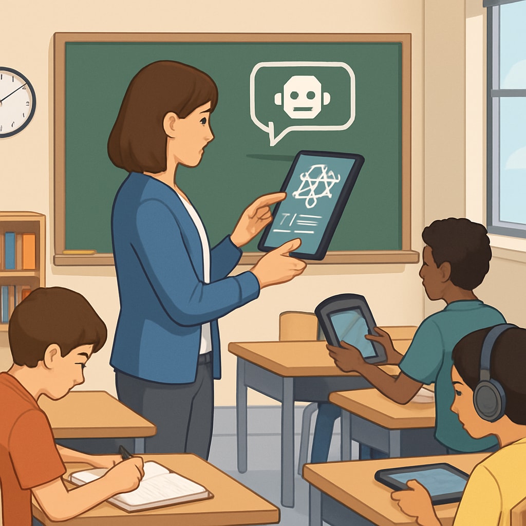 Artificial intelligence reducing teacher administrative workload