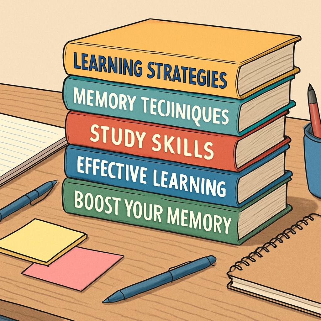 Best books on study methods and memory techniques for students