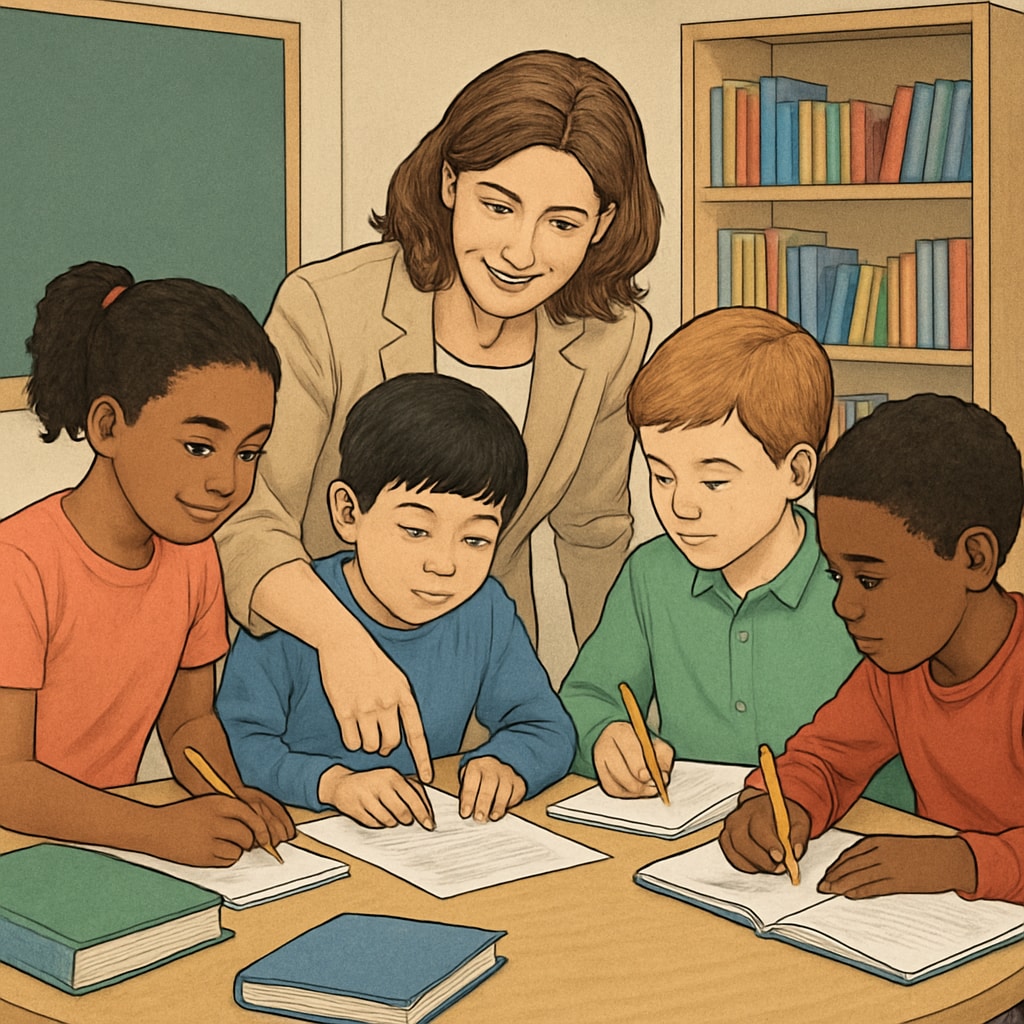 Inclusive classroom avoiding gifted label harm in education system